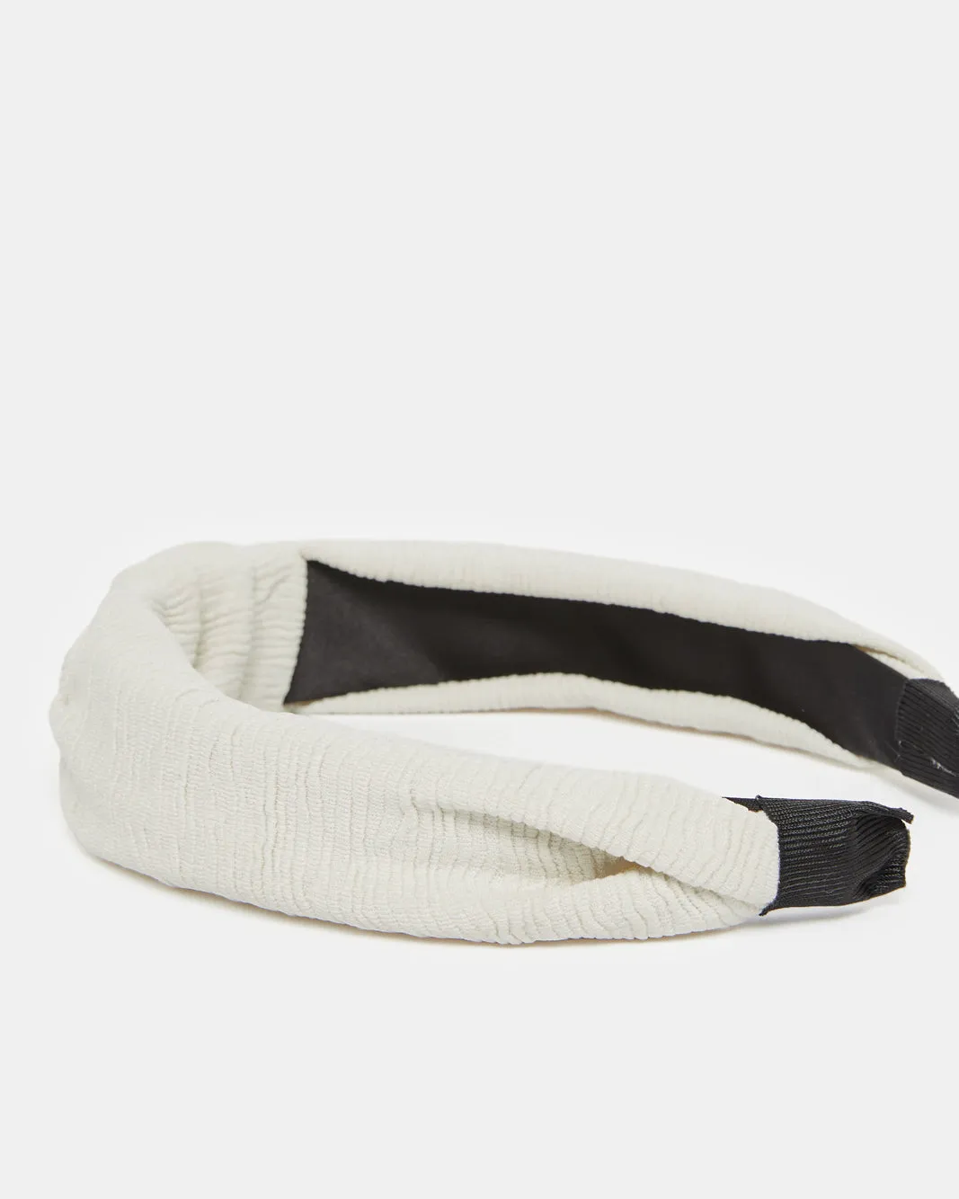 Women Ivory Solid Headband sold by Redtag product image thumbnail 3