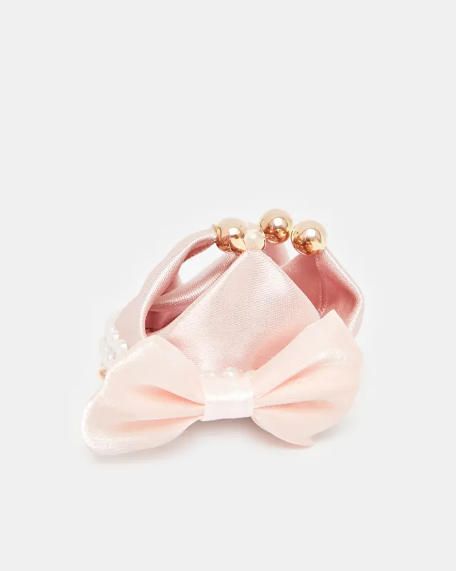 Girls Pink Embellished Hairclip sold by Redtag