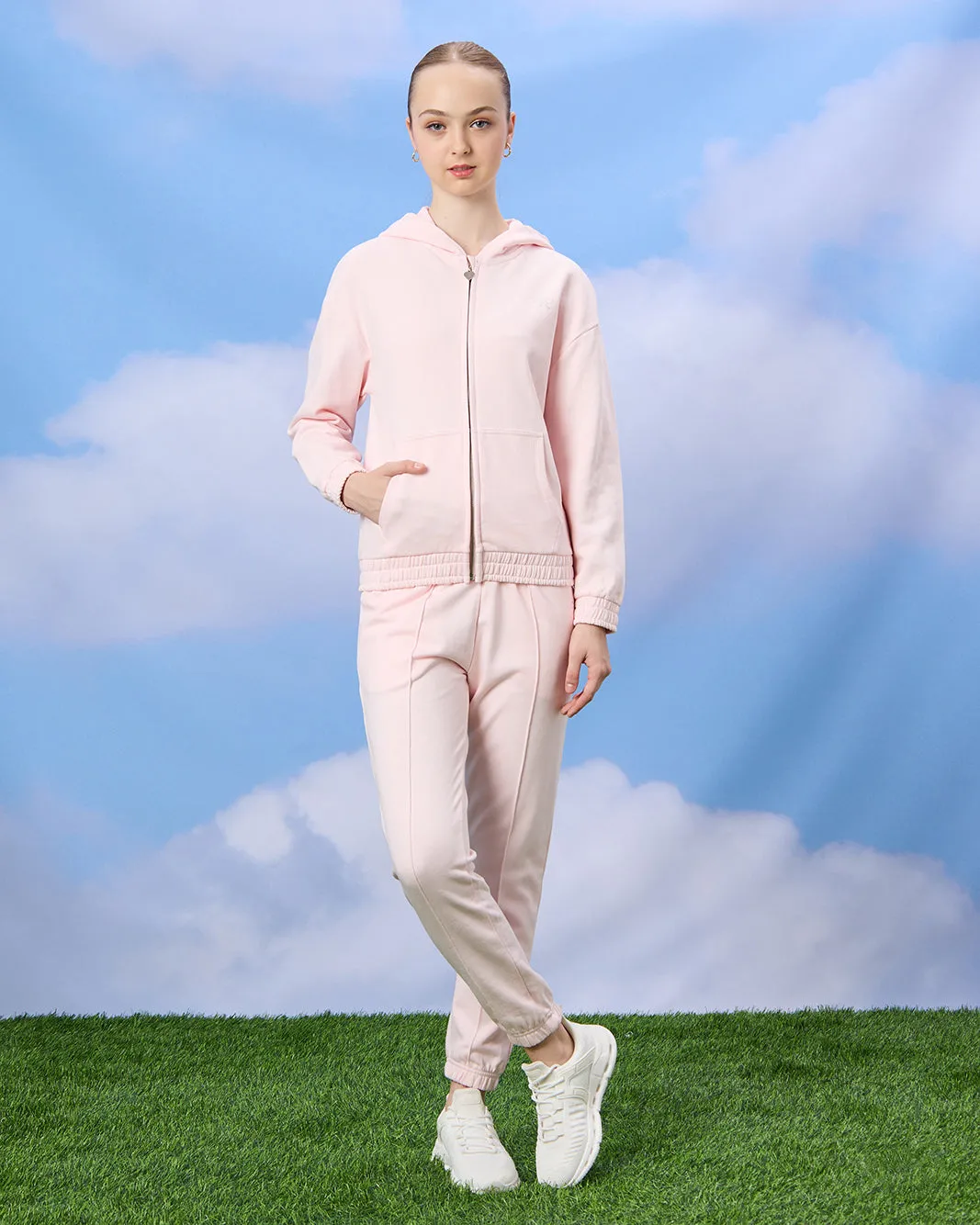 Senior Girls Pink Basic Track Pants sold by Redtag product image thumbnail 2