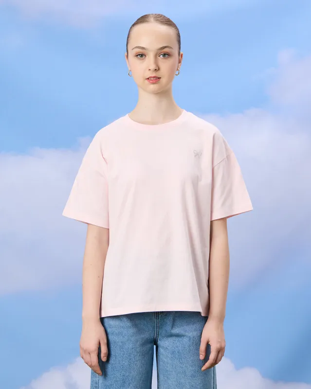 Senior Girls Pink And Grey T-shirt Set (Pack of 2) sold by Redtag