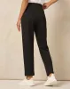 Women Black Solid Active Pants sold by Redtag