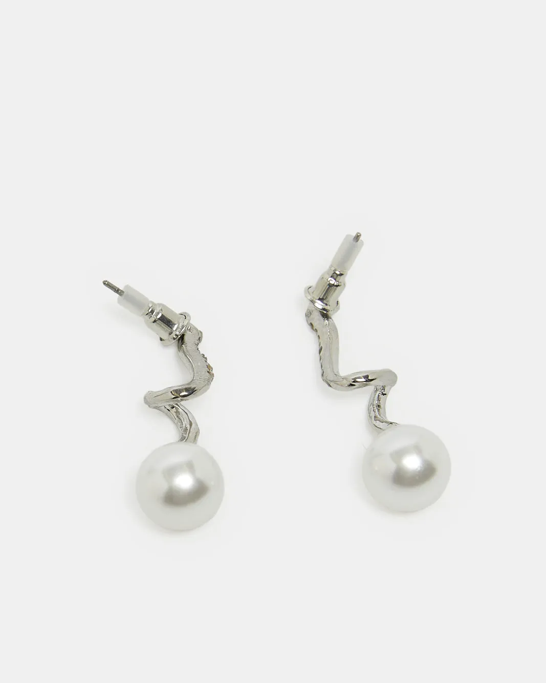Women Silver Embellished Earrings and Necklace (Pack of 2) sold by Redtag product image thumbnail 3