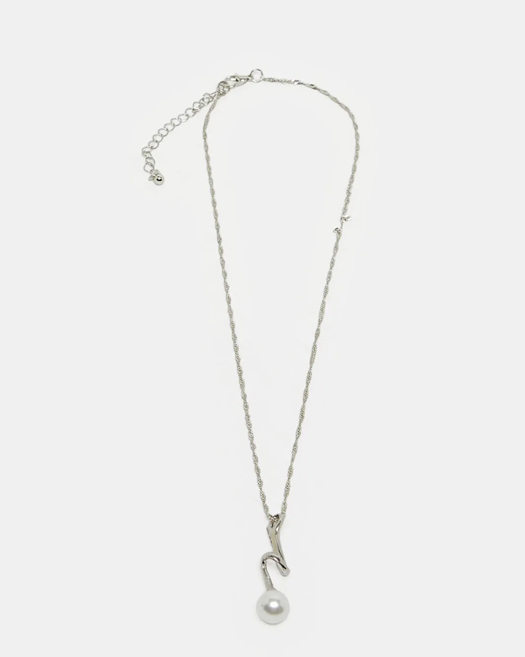 Women Silver Embellished Earrings and Necklace (Pack of 2) sold by Redtag product image thumbnail 2