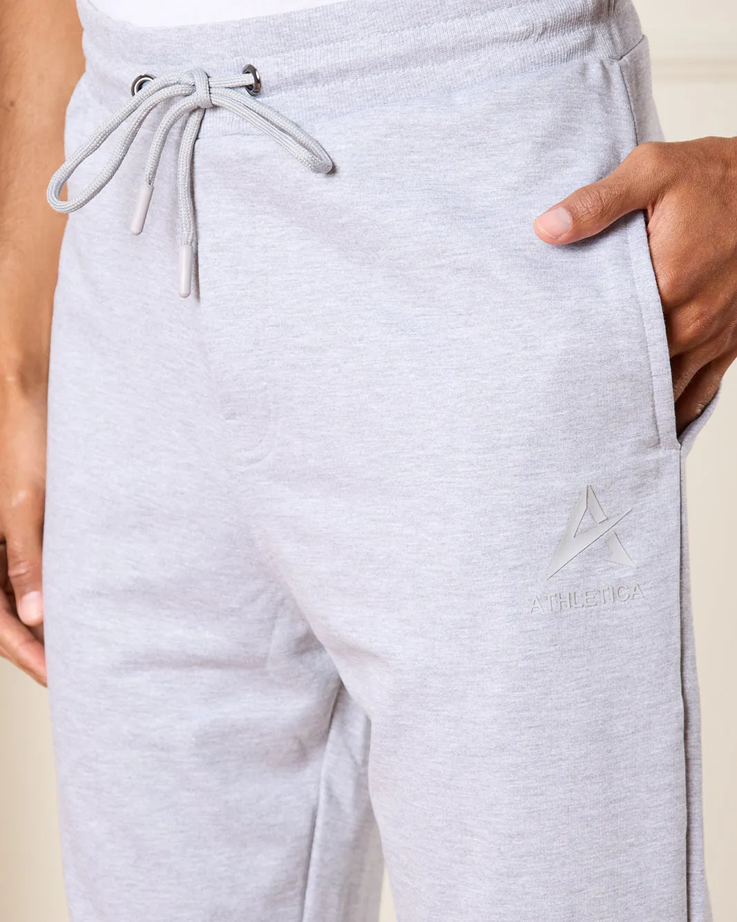 Men Grey Solid Active Pants sold by Redtag product image thumbnail 4