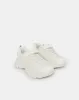 Senior Girls White Velcro Trainer sold by Redtag