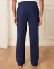 Men Navy Solid Pyjama Bottom sold by Redtag