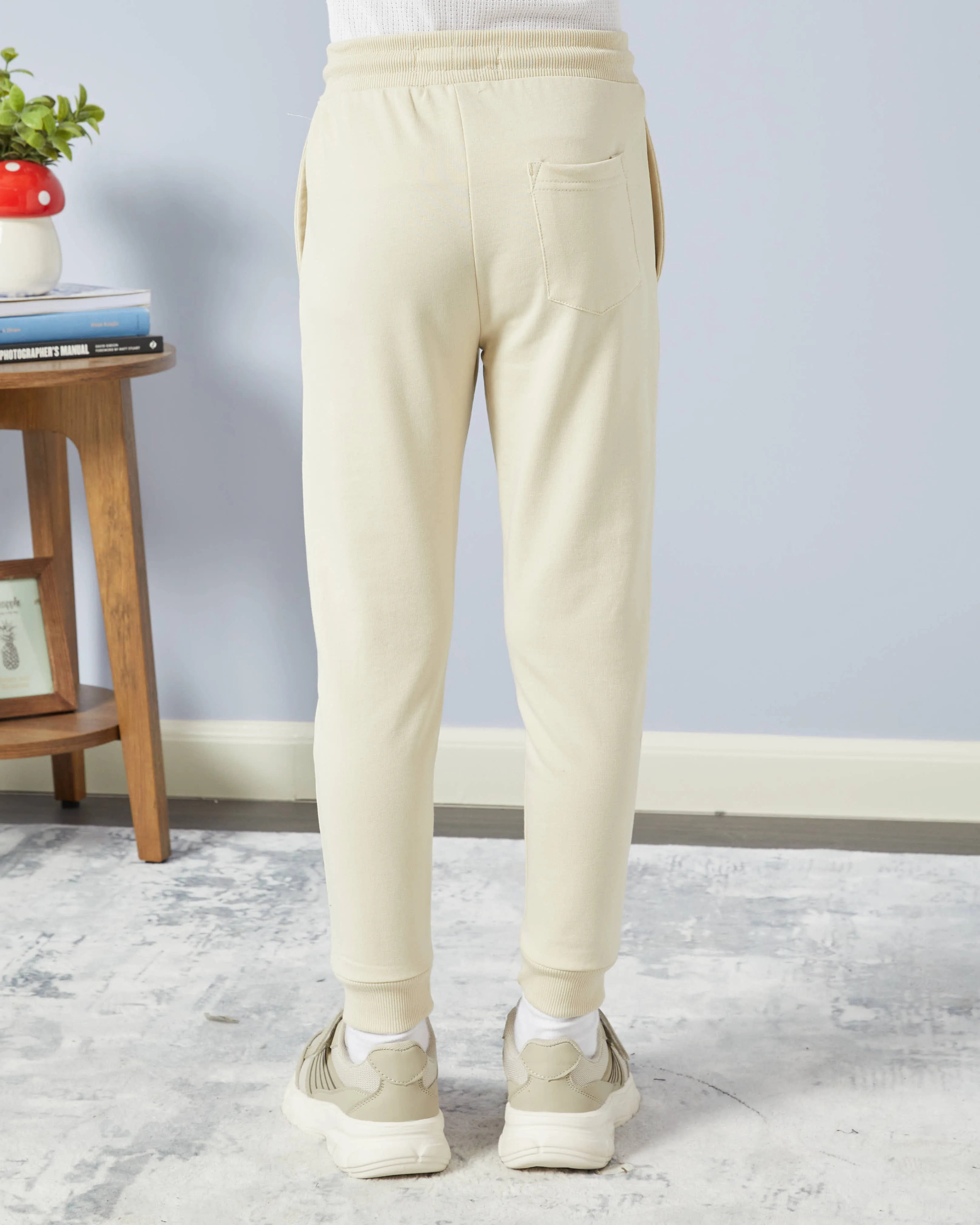 Boys Cream And Olive Active Pants Set (Pack of 2) sold by Redtag product image thumbnail 4