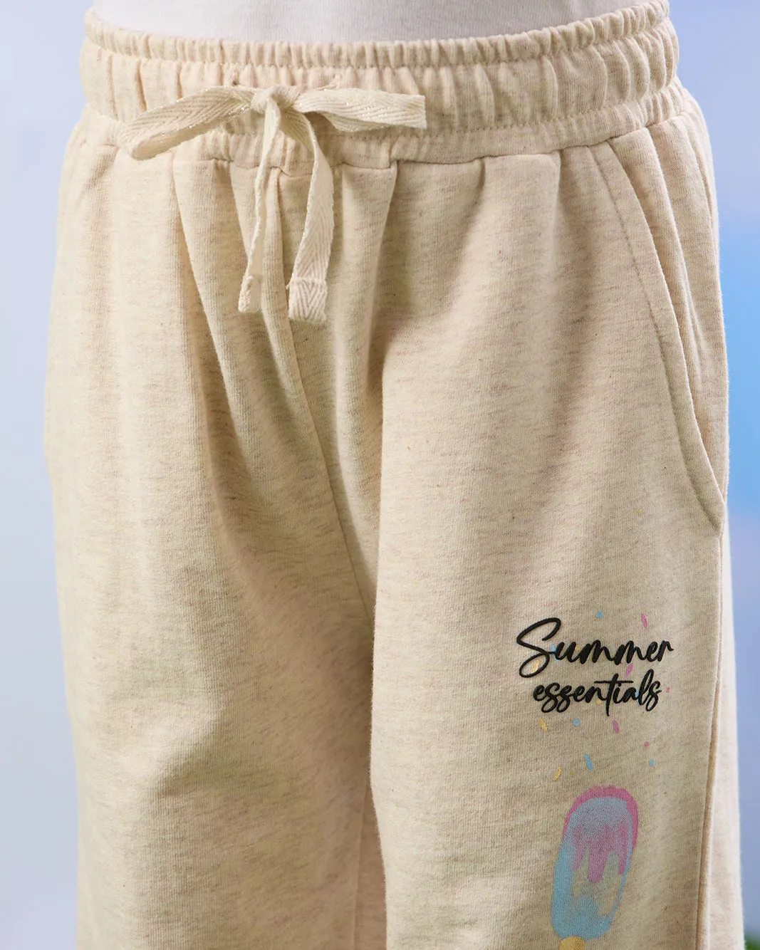 Girls Yellow Summer Essentials Printed Active Pants sold by Redtag product image thumbnail 4