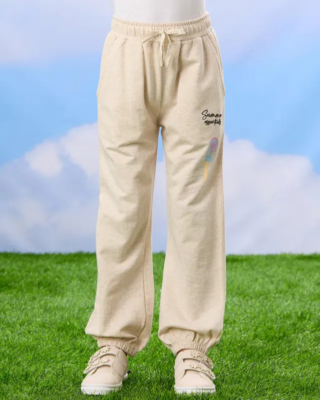 Girls Yellow Summer Essentials Printed Active Pants sold by Redtag