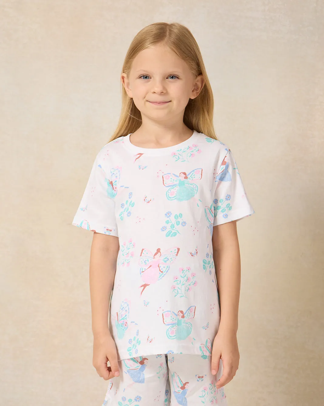 Girls Lilac Printed Pyjama Set (2 Piece) sold by Redtag product image thumbnail 2