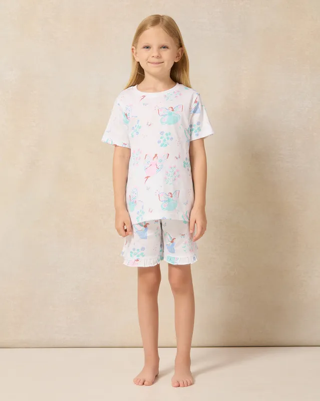 Girls Lilac Printed Pyjama Set (2 Piece) sold by Redtag