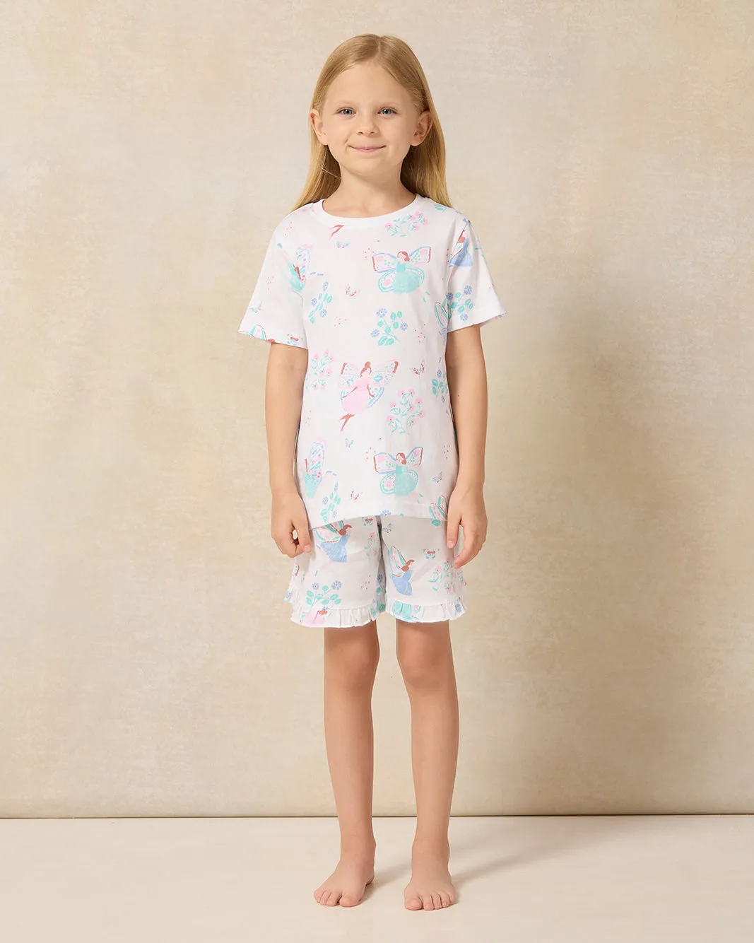 Girls Lilac Printed Pyjama Set (2 Piece) sold by Redtag