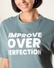 Women Green Placement Print Active T-Shirt sold by Redtag
