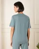 Women Green Placement Print Active T-Shirt sold by Redtag