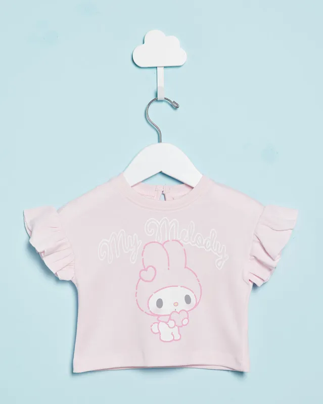 Infant Girls Pink Melody Hello Kitty T-Shirt sold by Redtag