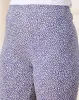 Women Blue Printed Leggings sold by Redtag