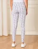 Women Ecru Printed Leggings sold by Redtag