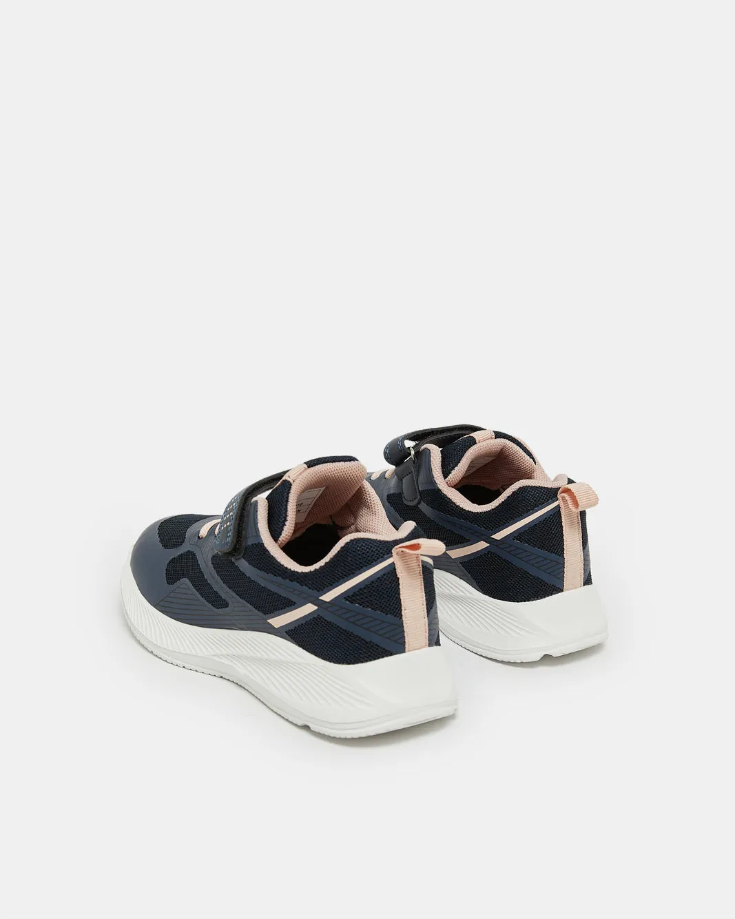 Girls Navy Velcro Trainer sold by Redtag product image thumbnail 4