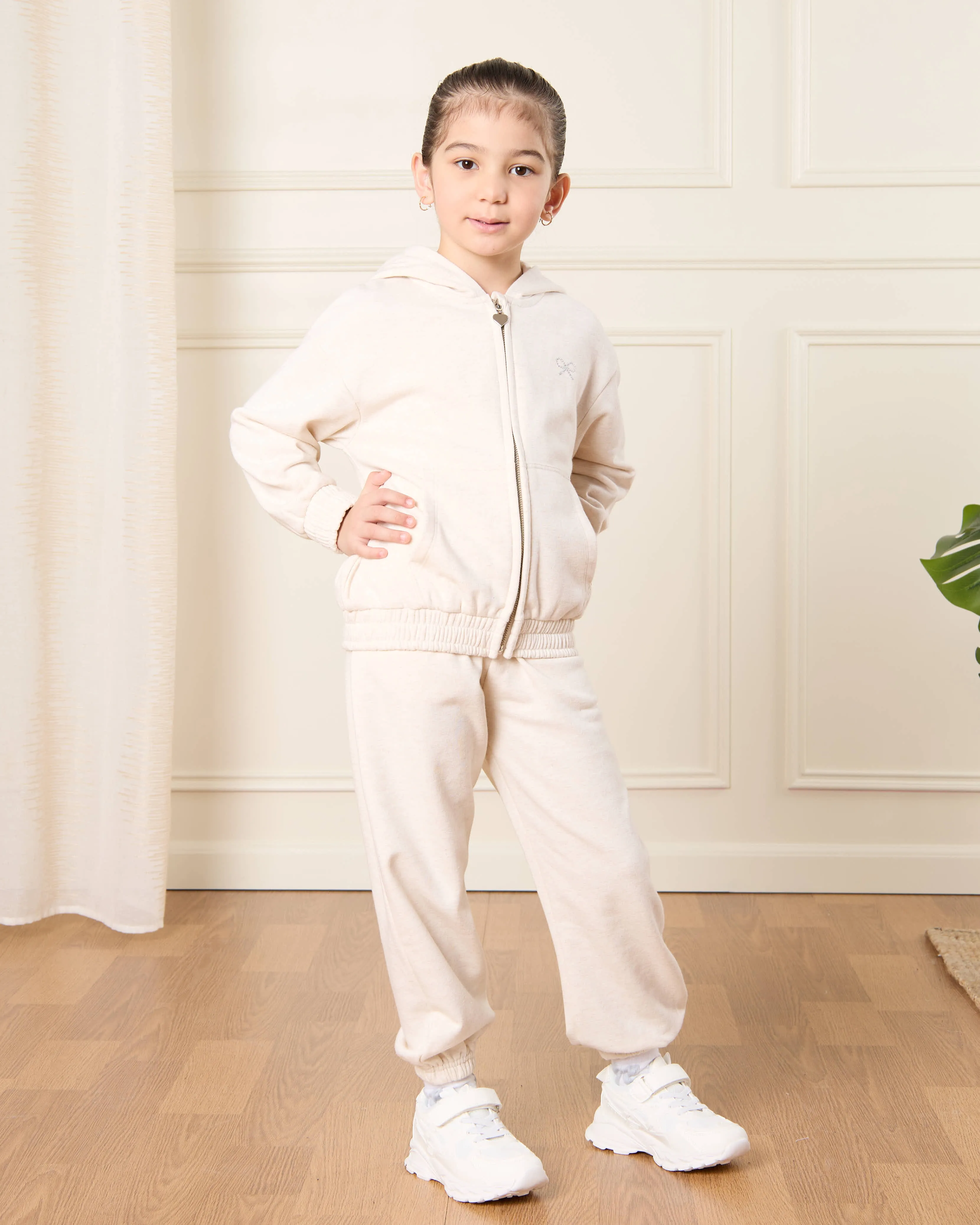 Girls Ecru Basic Active Pants sold by Redtag product image thumbnail 2