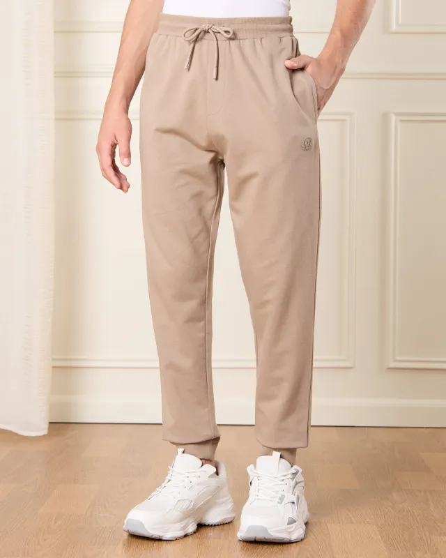 Senior Boys Brown And Blue Solid Active Pants (Pack of 2) sold by Redtag