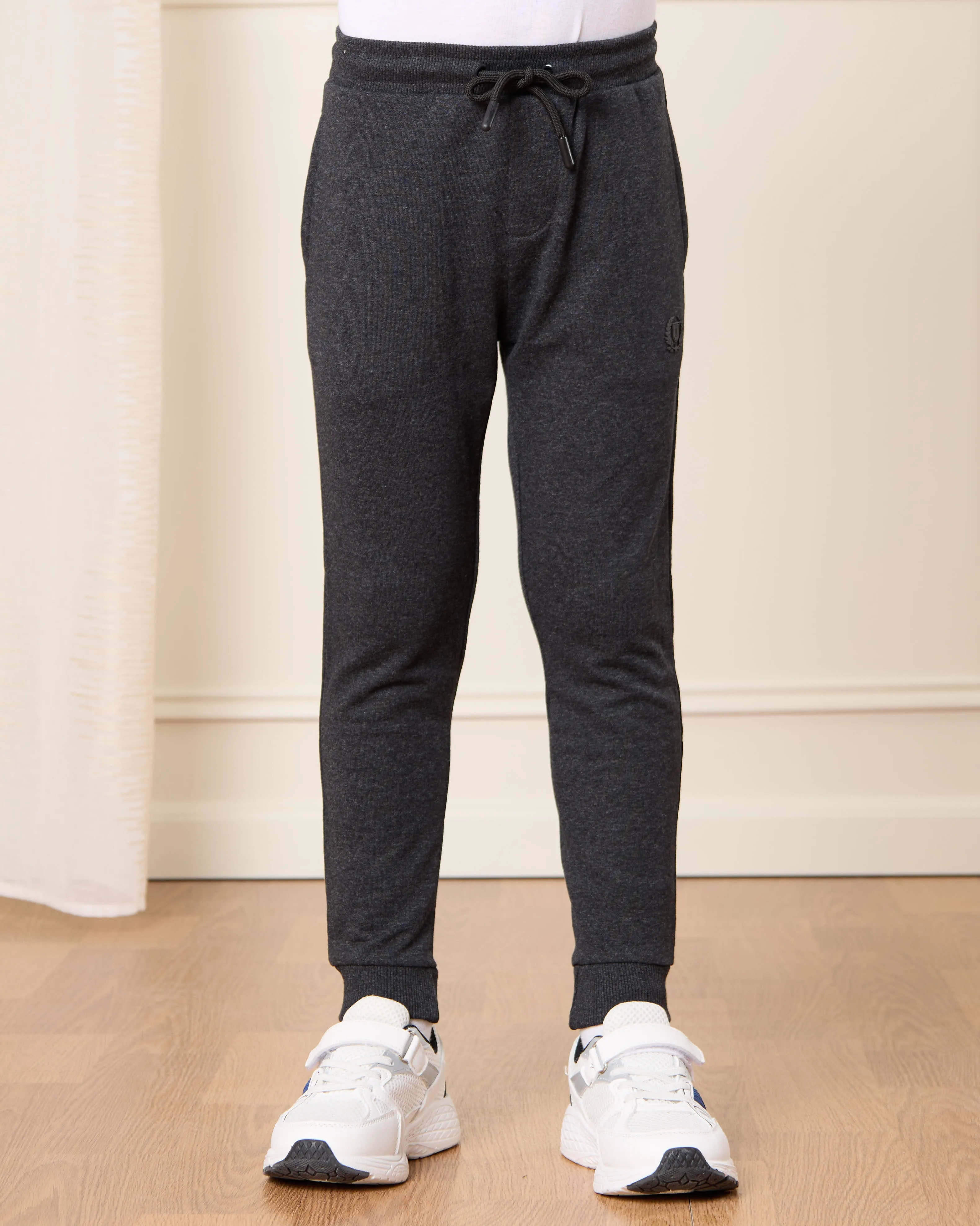 Boys Beige And Charcoal Active Pants (Pack of 2) sold by Redtag product image thumbnail 2