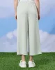 Senior Girls Green Wide leg Scuba Pants sold by Redtag