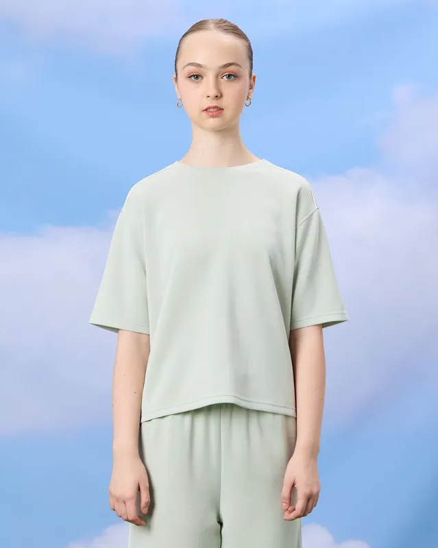 Senior Girls Green T-shirt sold by Redtag