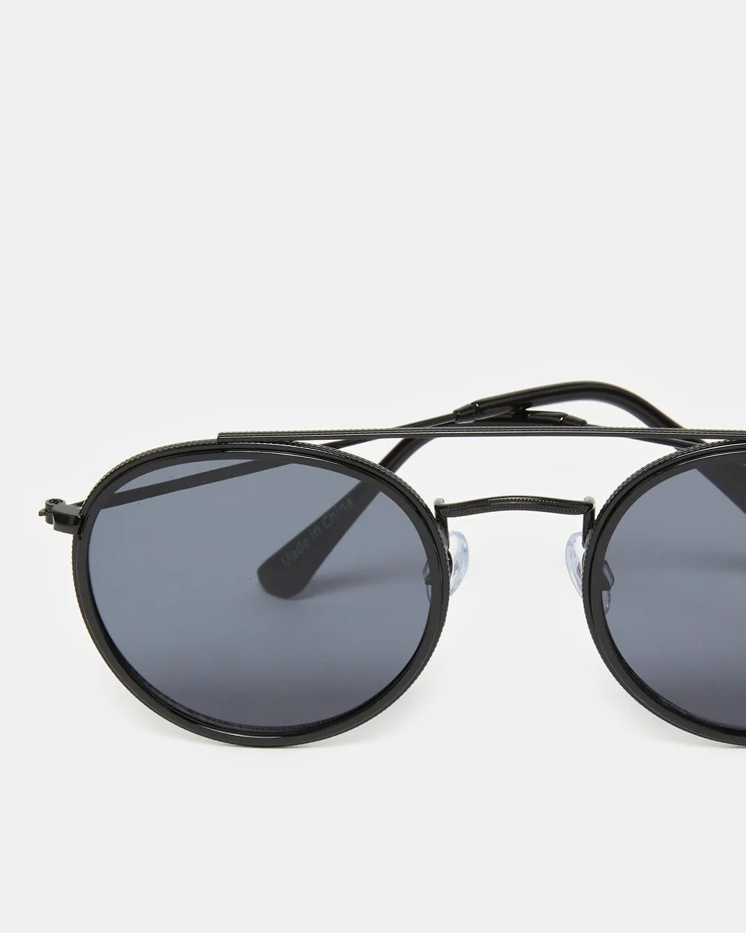 Men Black Aviator Sunglasses sold by Redtag product image thumbnail 4