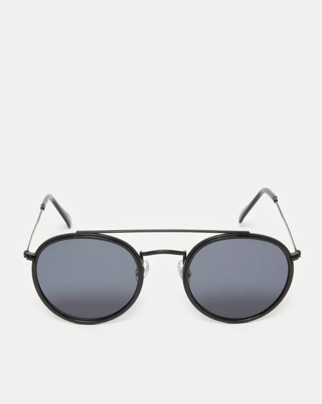 Men Black Aviator Sunglasses sold by Redtag