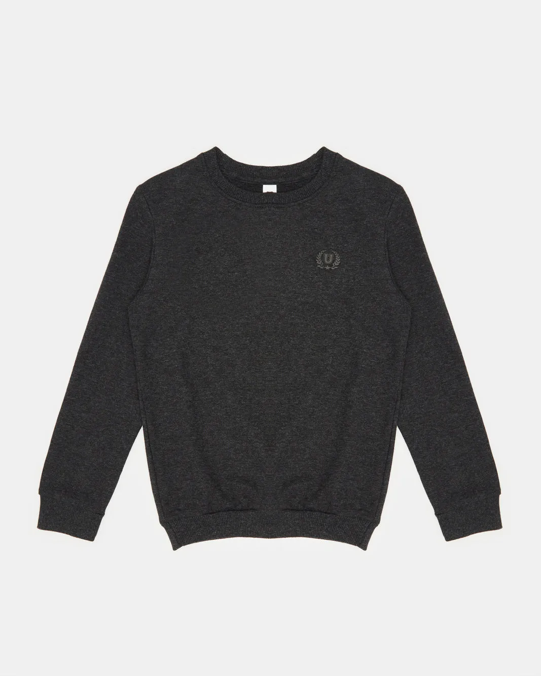 Boys Beige And Charcoal Solid Sweatshirt Set (2 Piece) sold by Redtag product image thumbnail 5