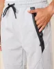 Men Grey Embellished Track Pants sold by Redtag