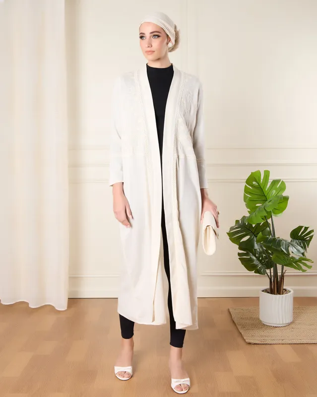 Ivory Open Front Casual Jacket sold by Redtag