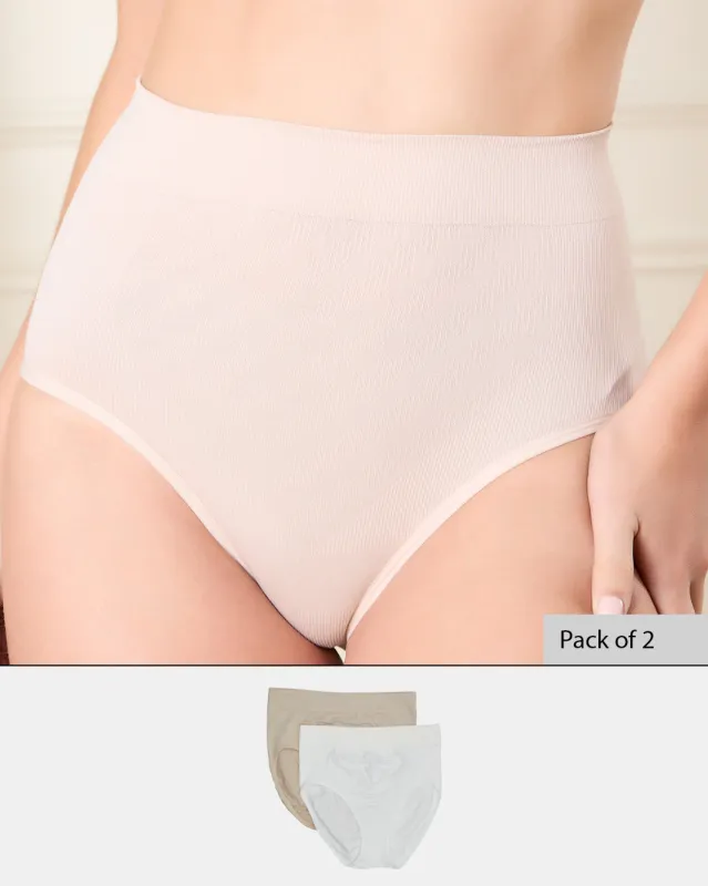Women Assorted Shapewear Brief Set (Pack of 2) sold by Redtag
