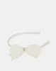 Women Silver Bow Headband sold by Redtag