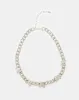 Women Silver Embellished Necklace sold by Redtag