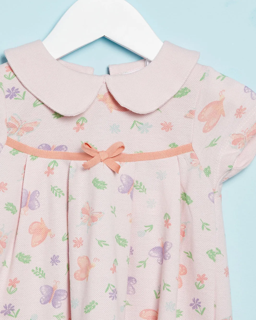 Infant Girls Pink Printed Dress sold by Redtag product image thumbnail 2