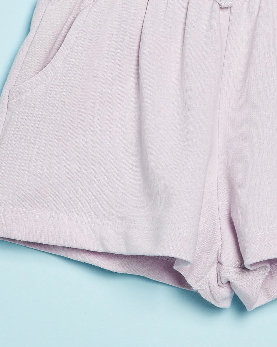 Infant Girls Lilac Care Bear Shorts sold by Redtag product image thumbnail 4