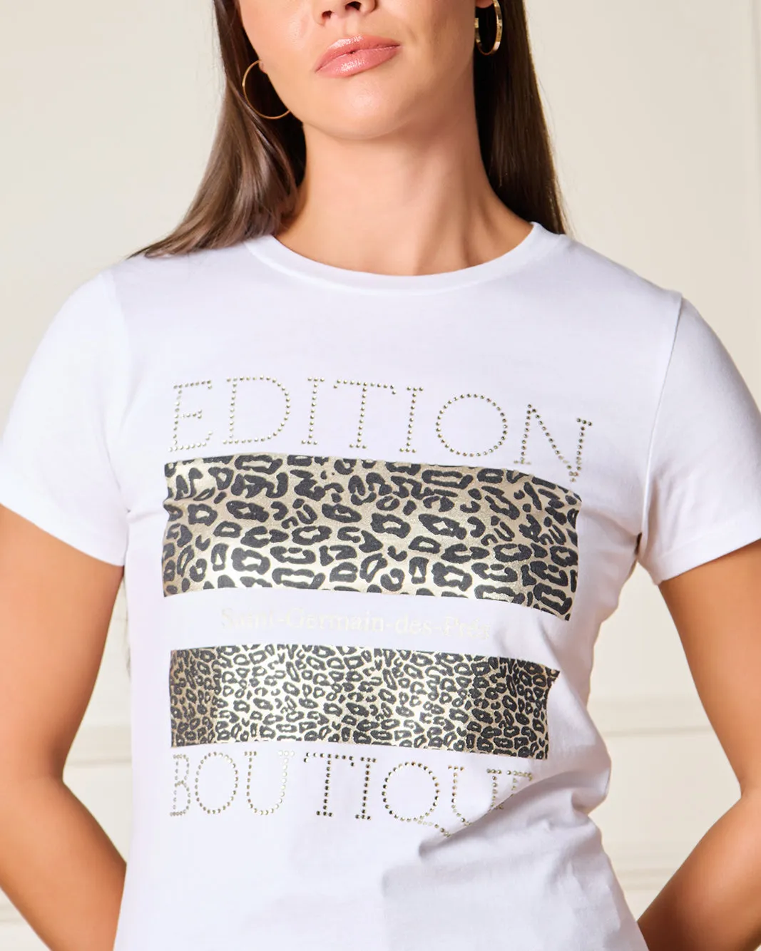 Women Ivory Edition Boutique Printed T-Shirt sold by Redtag product image thumbnail 4