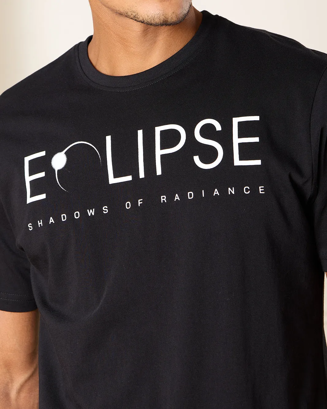 Men Black Eclipse Print T-Shirt sold by Redtag product image thumbnail 4