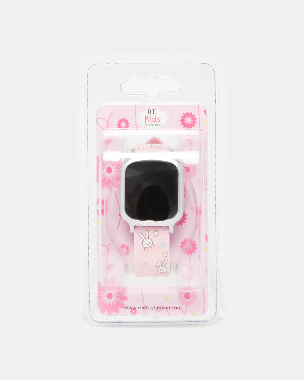 Girls Pink Rabbit Printed Digital Watch sold by Redtag