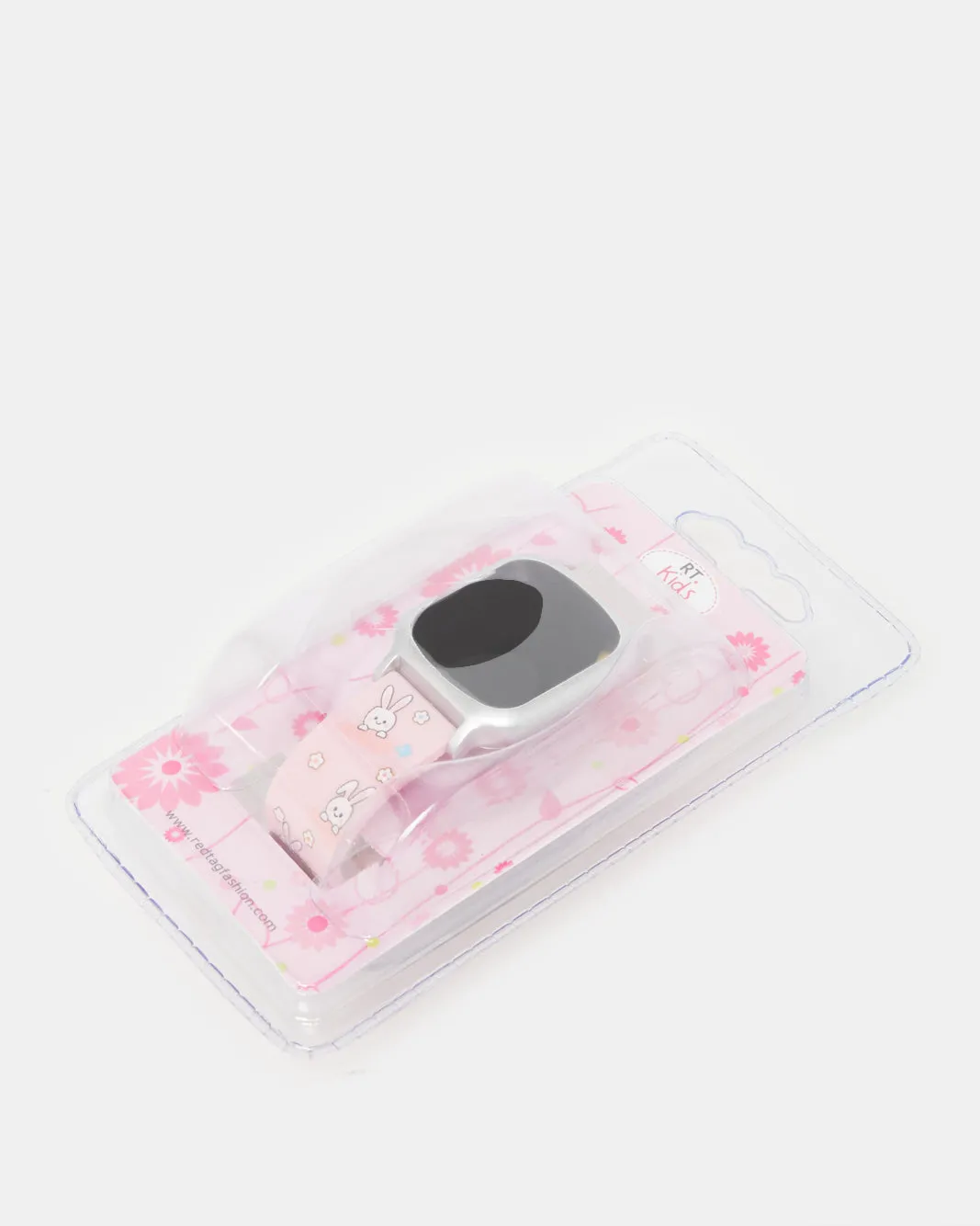 Girls Pink Rabbit Printed Digital Watch sold by Redtag product image thumbnail 2