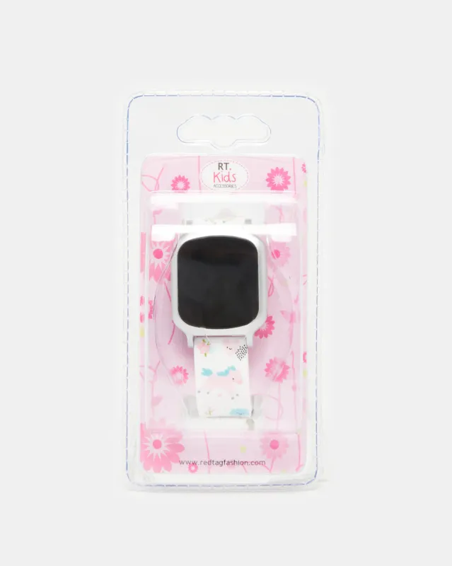 Girls Pink Unicorn Printed Digital Watch sold by Redtag