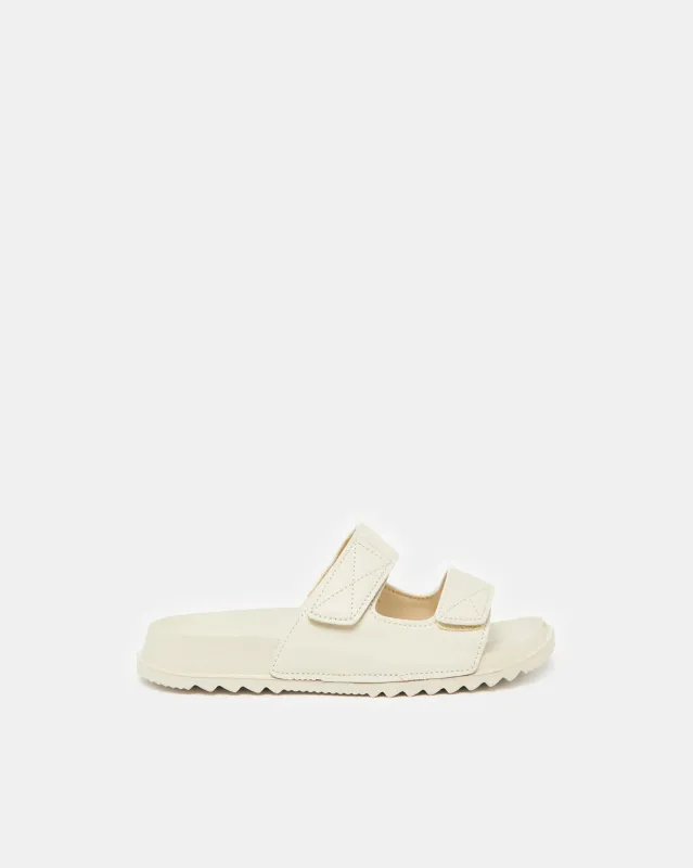 Senior Boys Beige Velcro Slide sold by Redtag
