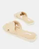 Women Beige H Upper Slipper sold by Redtag