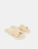 Women Beige H Upper Slipper sold by Redtag