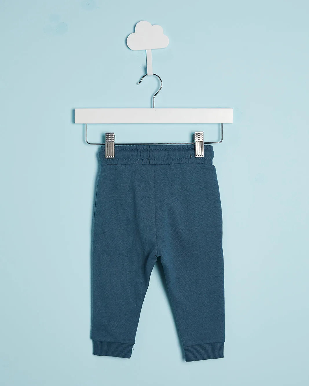 Infant Boys Blue Solid Active Pants sold by Redtag product image thumbnail 4