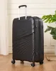 Black Textured Trolley Luggage Trolley (28 Inch) sold by Redtag