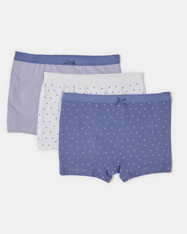 Girls Assorted Printed Boxer Set (Pack of 3) sold by Redtag