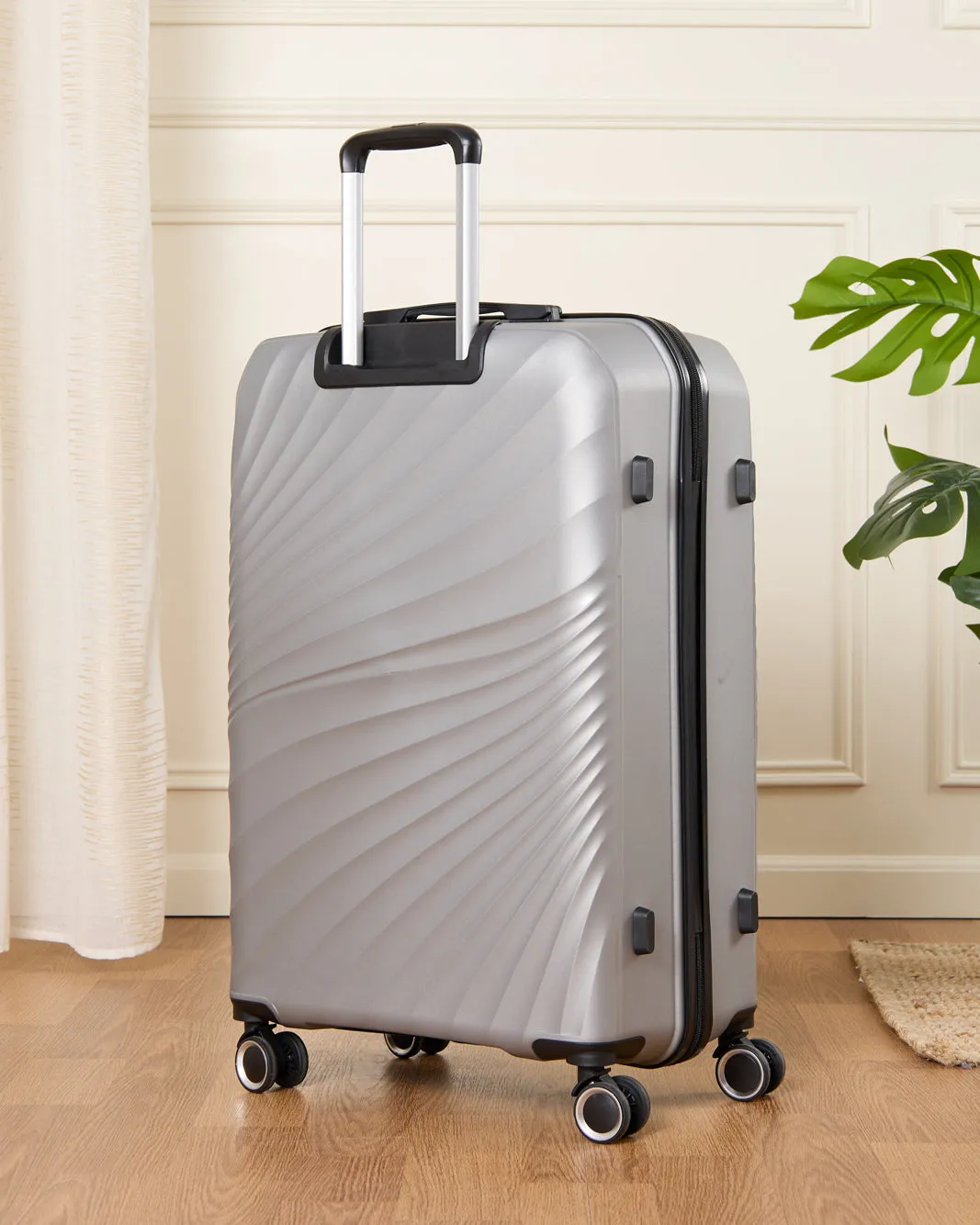 Silver Luggage Trolley (24 Inch) sold by Redtag product image thumbnail 2