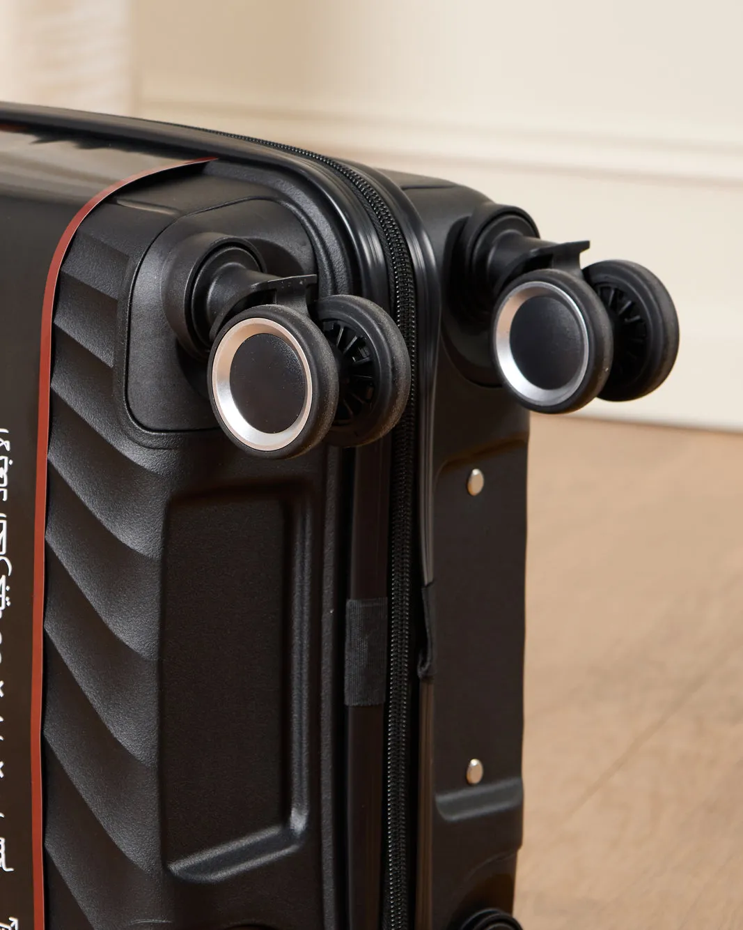 Black Solid Luggage Trolley (20 Inch) sold by Redtag product image thumbnail 4